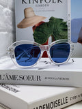 Chanel Fashion Blue Lens Sunglasses for Men & Women - 431677
