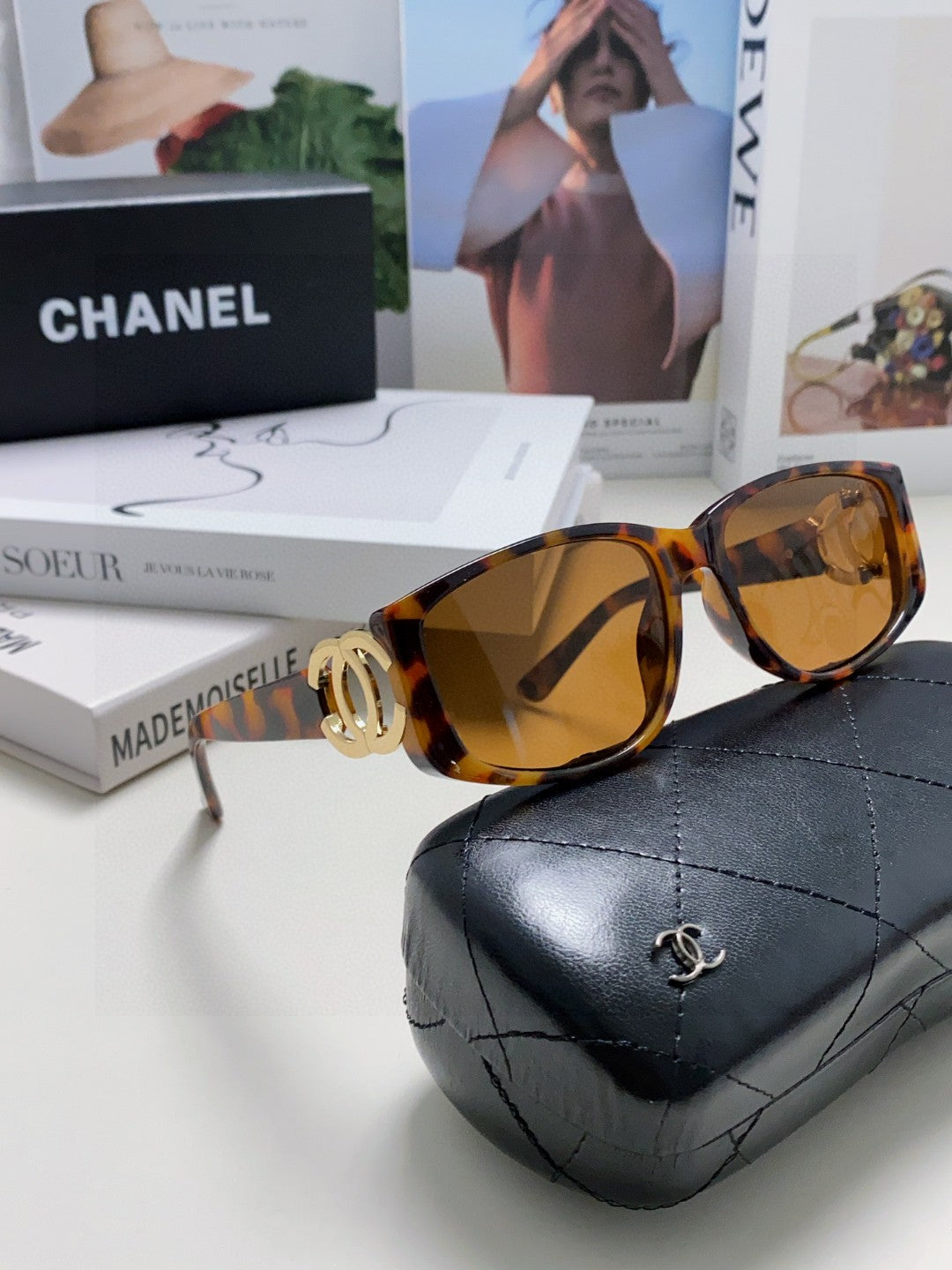 Chanel Metal Fashion Brown Lens Sunglasses for Men & Women - 867108 - detail image 7