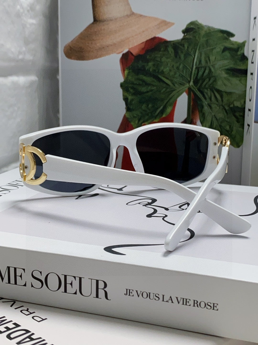 Chanel Metal Fashion Blue Lens Sunglasses for Men & Women - 867109 - detail image 2