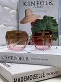 Chanel Fashion Red Lens Sunglasses for Men & Women - 866959