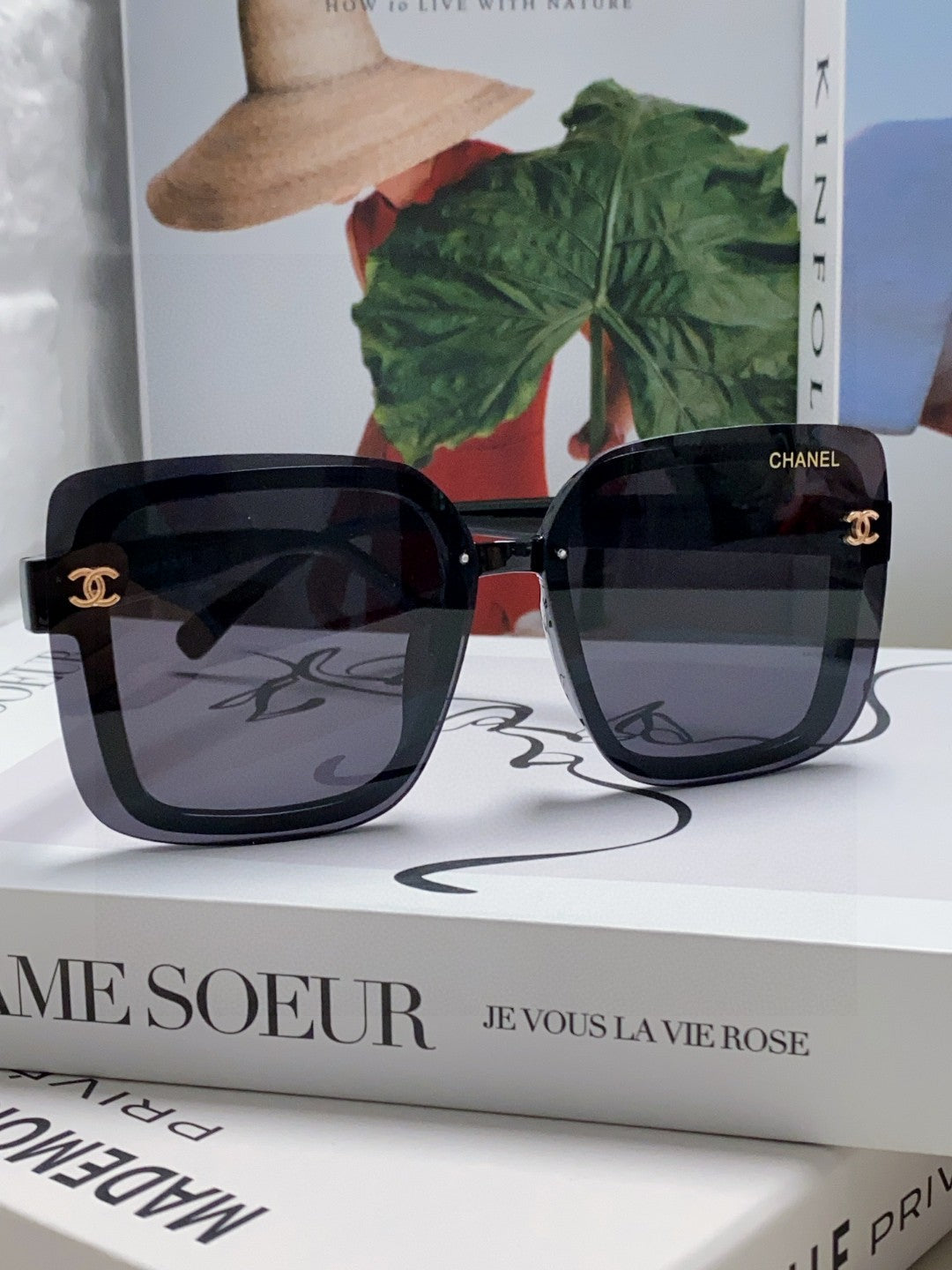 Chanel Fashion Gray Lens Sunglasses for Men & Women - 866961