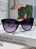 Chanel Cat-Eye Purple Lens Sunglasses for Men & Women - 866964