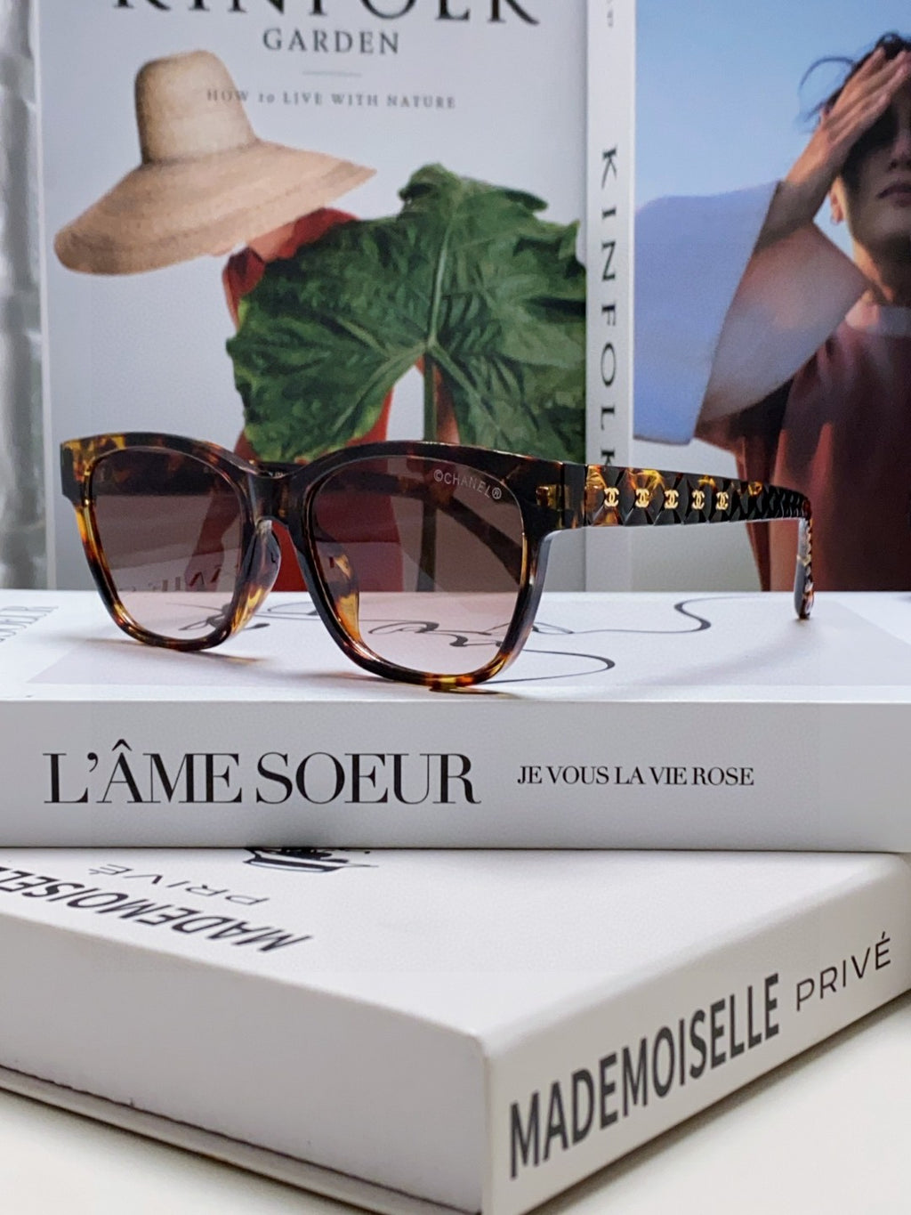 Chanel CH5484 Fashion Red Lens Sunglasses for Men & Women - 866966 - detail image 2