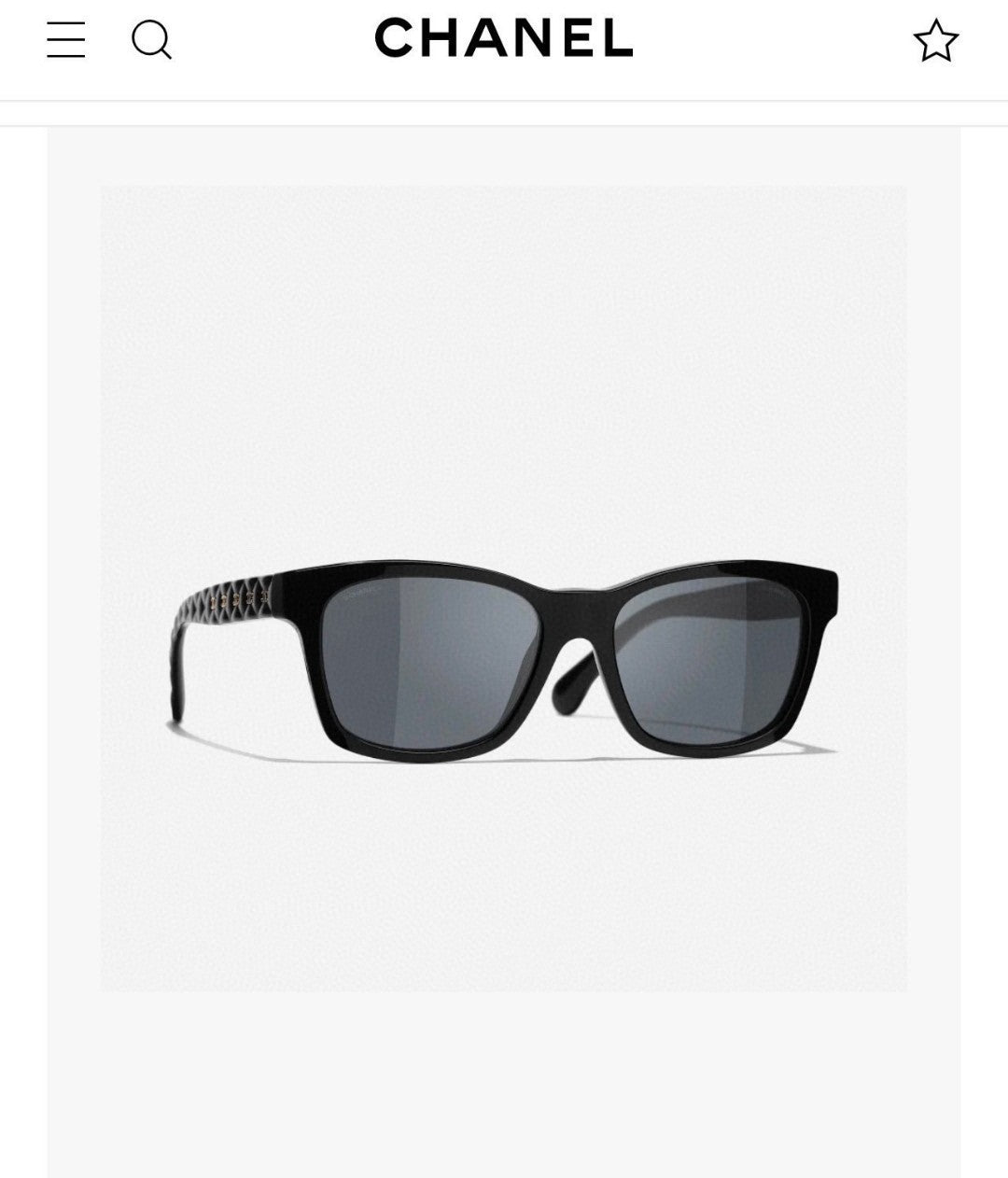 Chanel CH5484 Fashion Black Lens Sunglasses for Men & Women - 866967