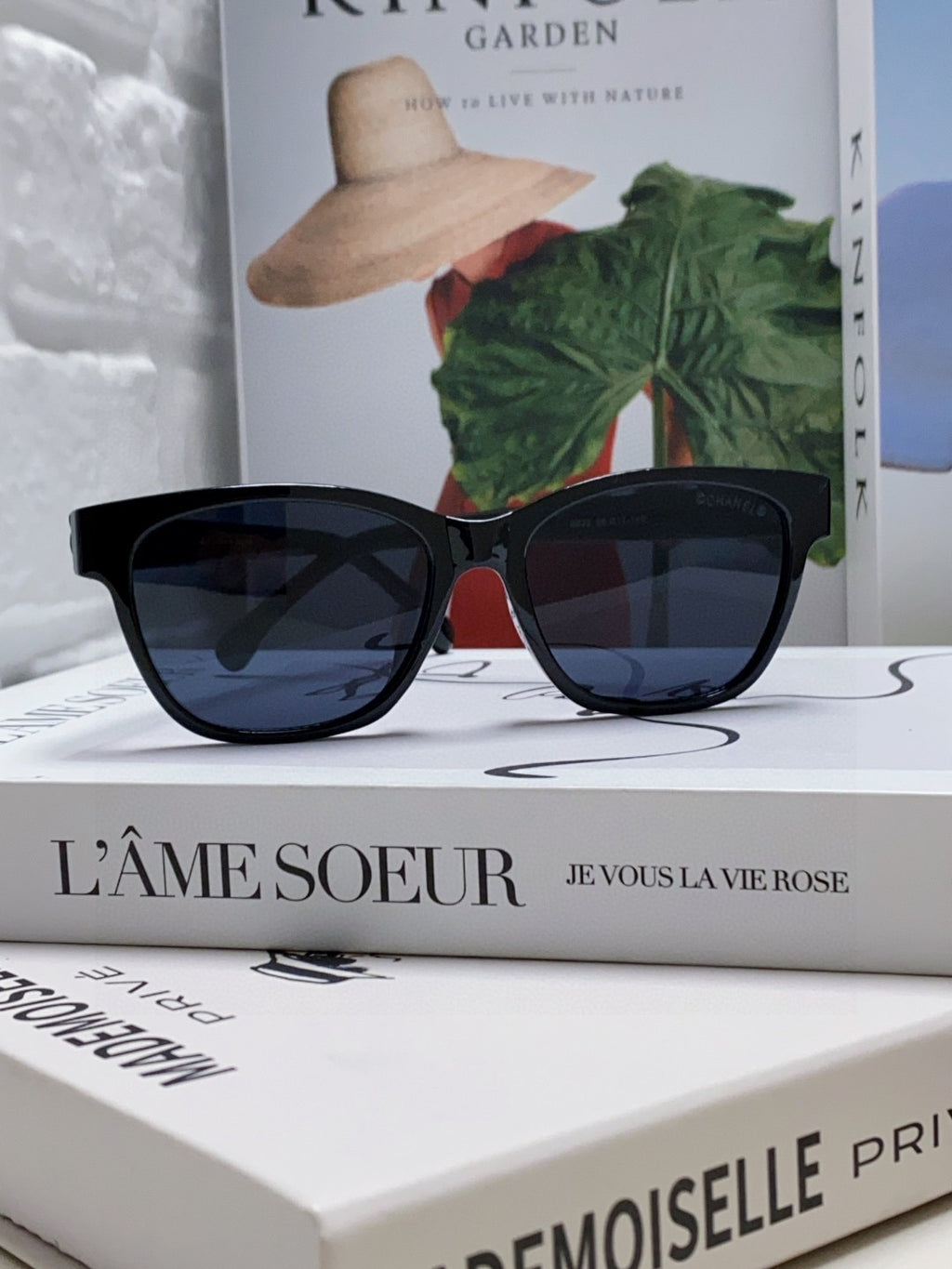 Chanel CH5484 Fashion Black Lens Sunglasses for Men & Women - detail image 3