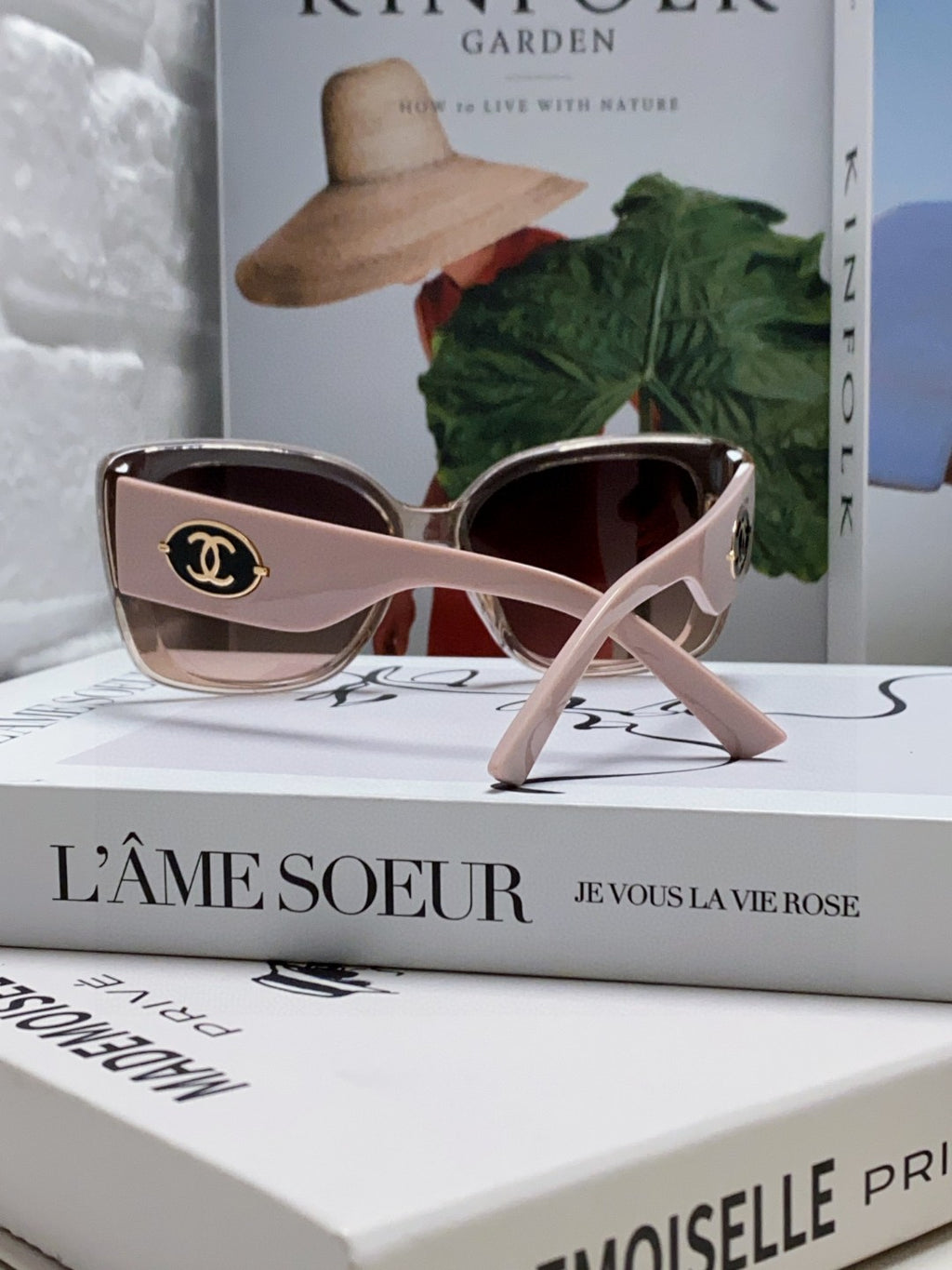 Chanel Fashion Red Lens Sunglasses for Women - detail image 2