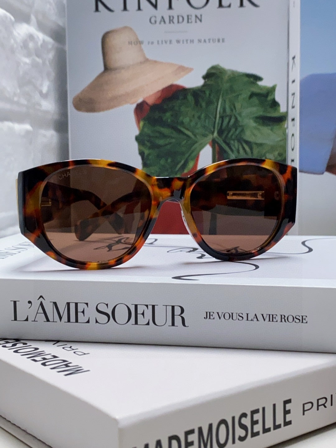 Chanel Polarized Cat-Eye Red Lens Sunglasses for Women - 866977