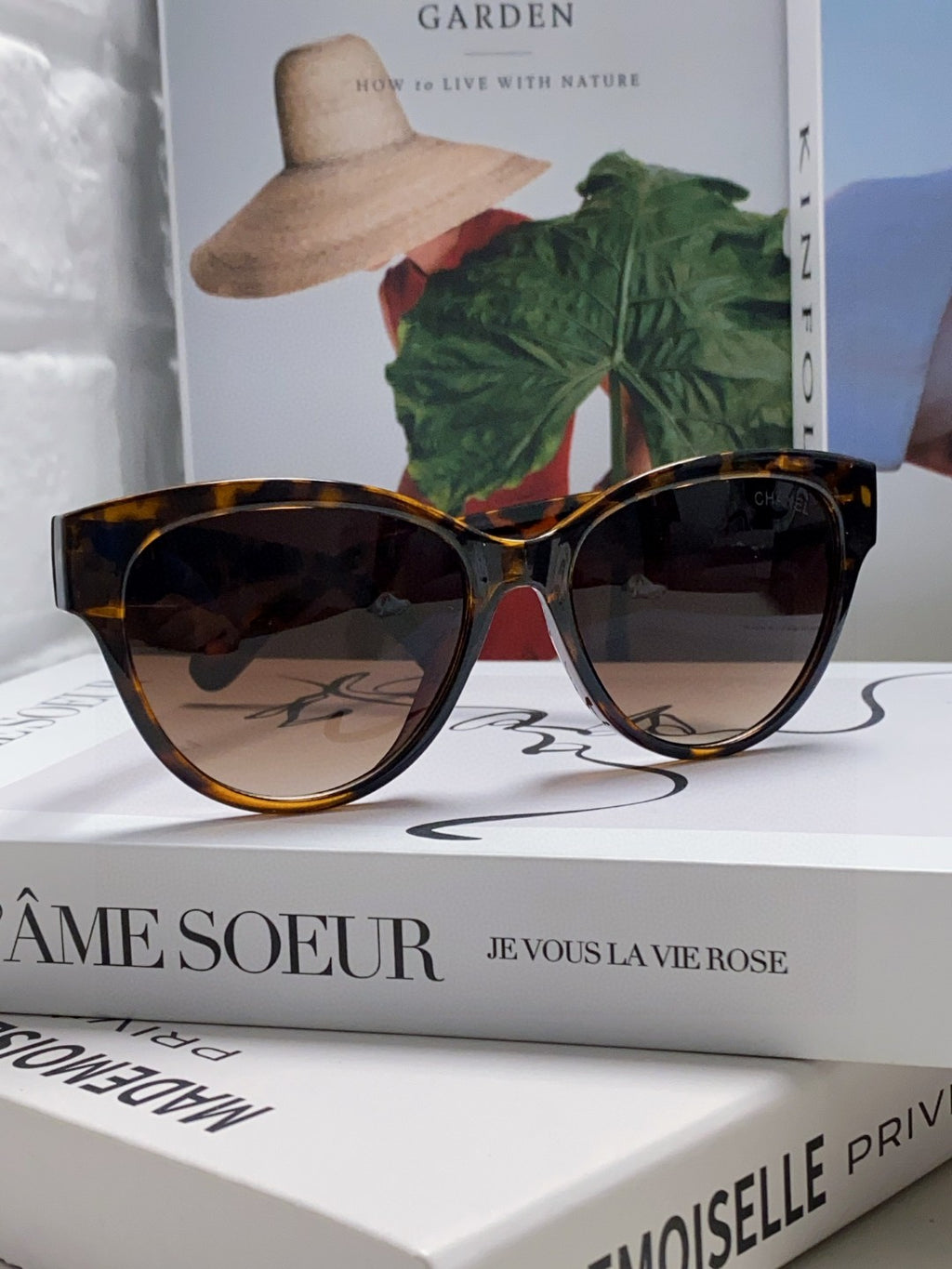 Chanel Cat-Eye Red Lens Sunglasses for Women - 866980