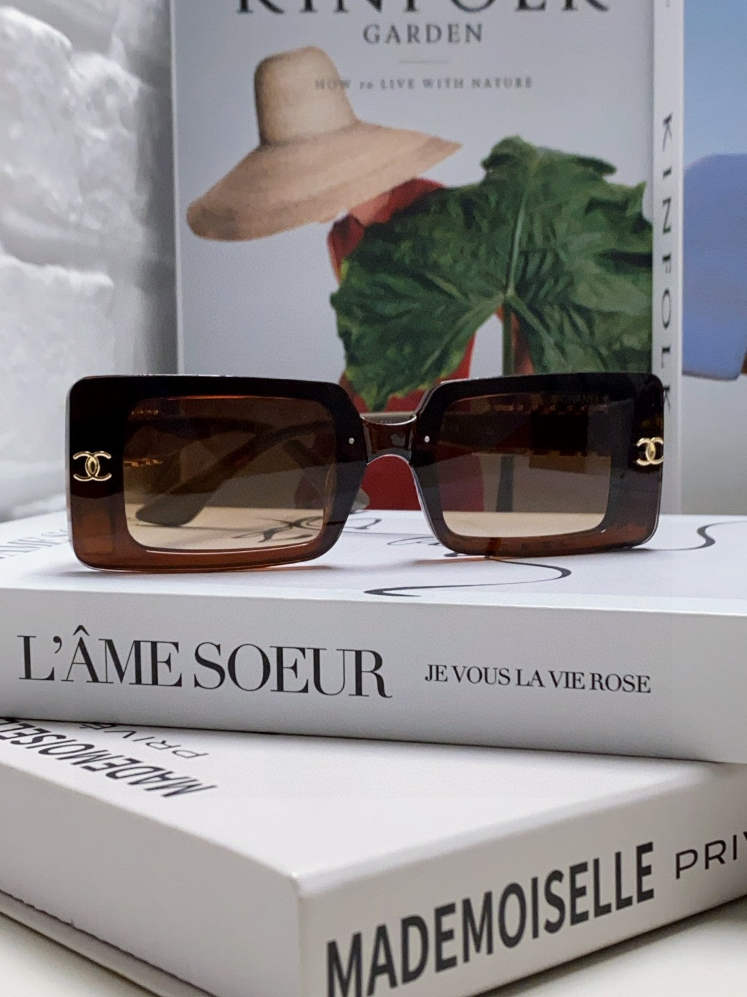 Chanel Polarized Square Red Lens Sunglasses for Men & Women - 431508