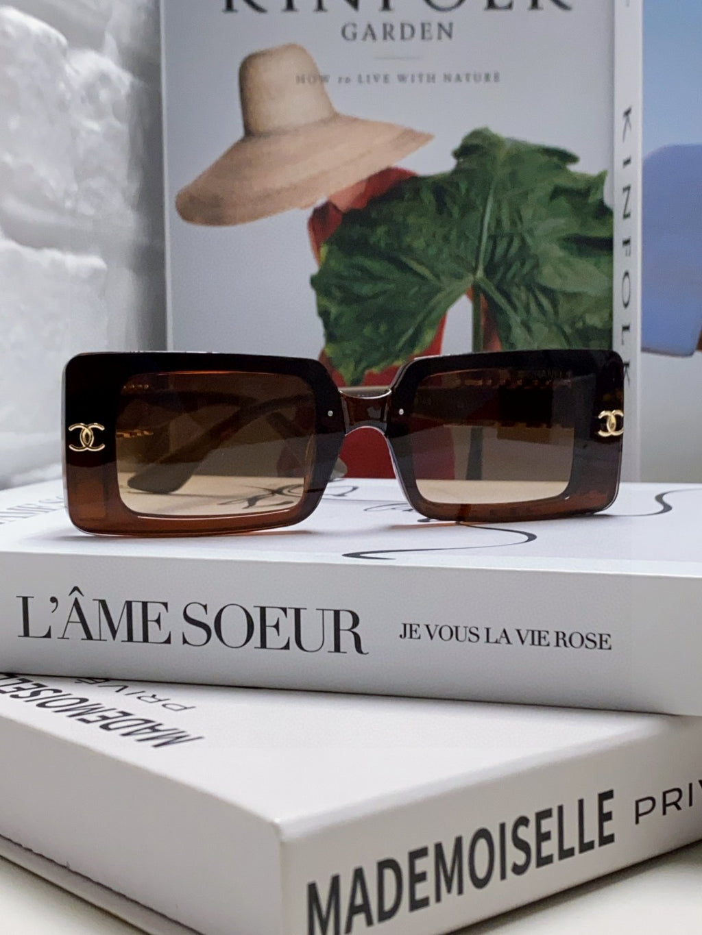 Chanel Polarized Square Red Lens Sunglasses for Men & Women - 867069