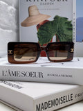 Chanel Polarized Square Red Lens Sunglasses for Men & Women - 867069