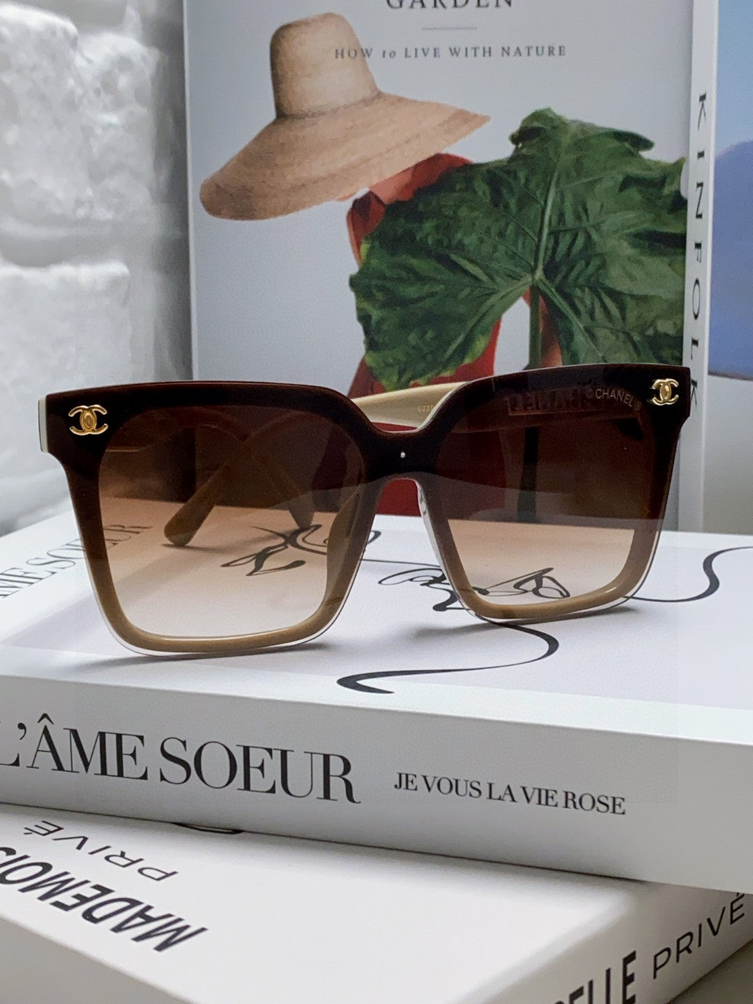 Chanel Square Brown Lens Sunglasses for Men & Women - 867072