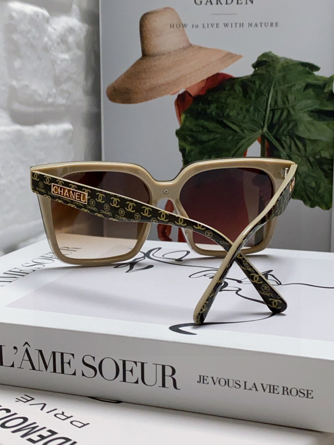 Chanel Square Brown Lens Sunglasses for Men & Women - 867072 - detail image 2