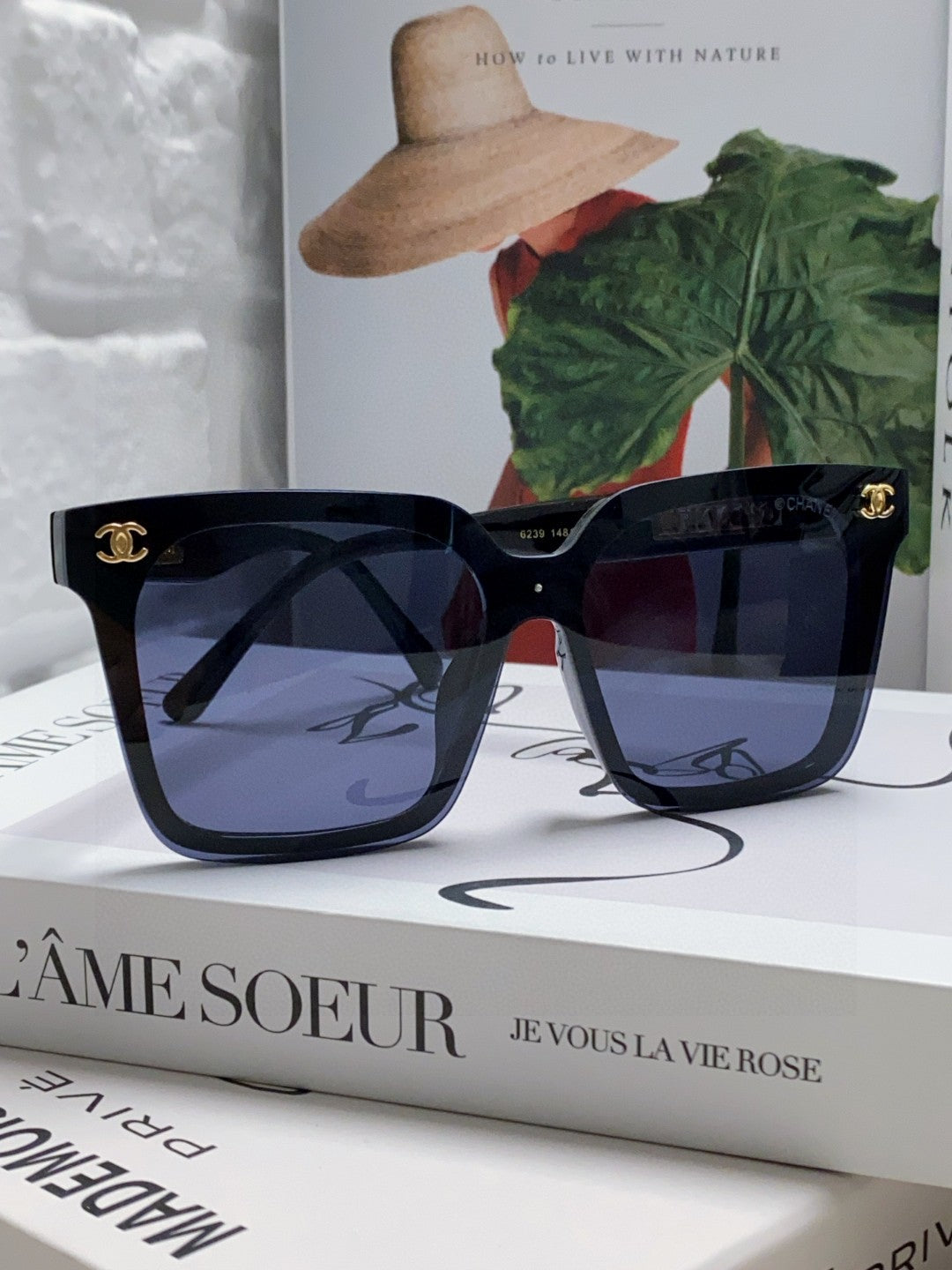 Chanel Square Black Lens Sunglasses for Men & Women - 867075
