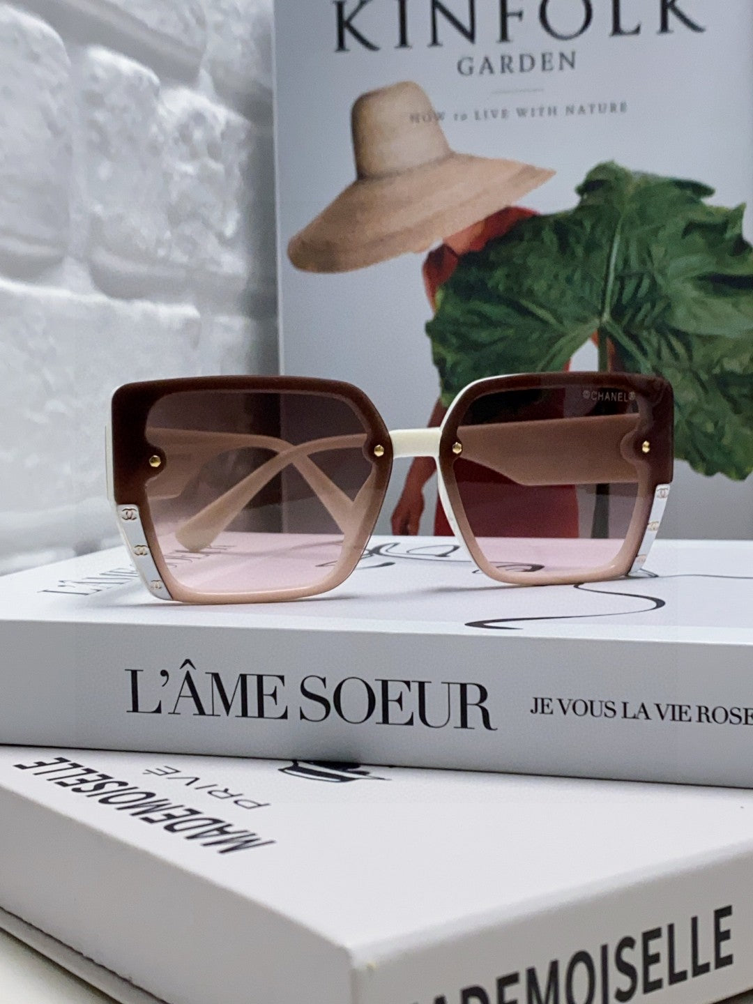 Chanel Polarized Square Red Lens Sunglasses for Men & Women - 867076