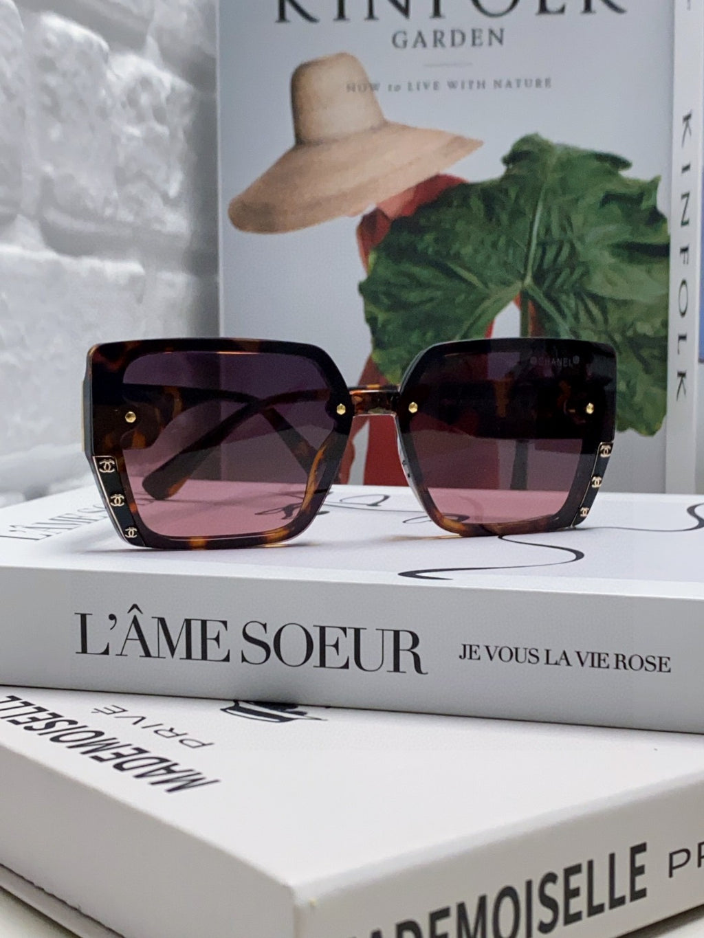 Chanel Polarized Square Red Lens Sunglasses for Men & Women - 867077