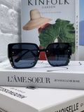 Chanel Polarized Square Blue Lens Sunglasses for Men & Women