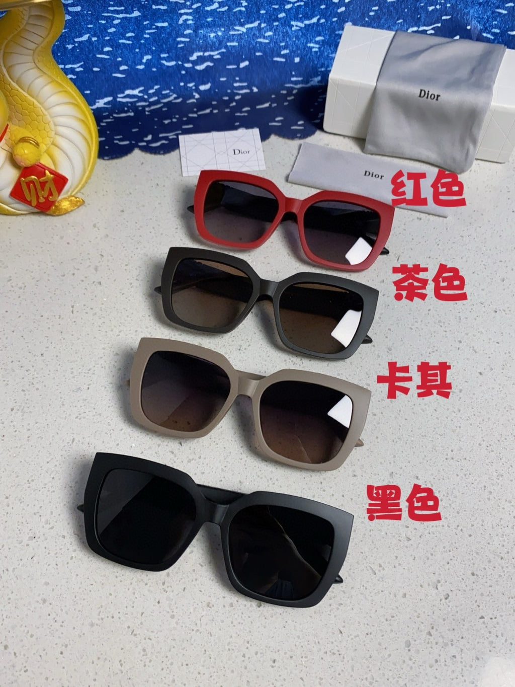Dior Fashion Silver Lens Sunglasses for Women - 465261 - detail image 10