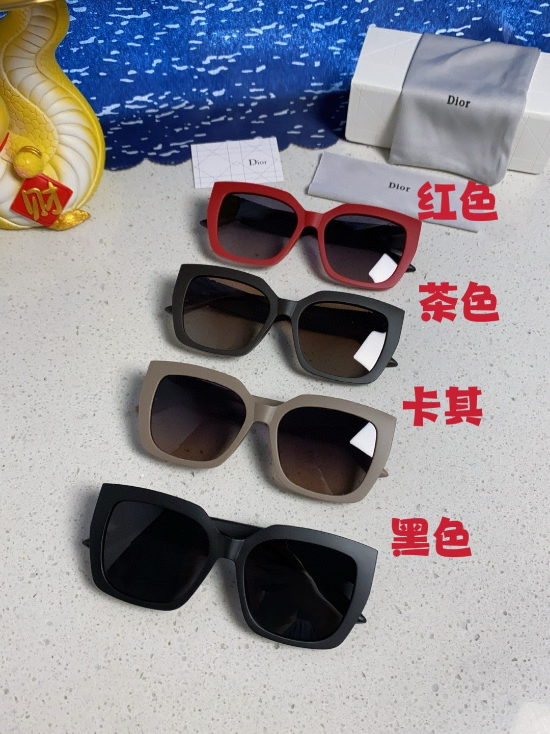 Dior Fashion Silver Lens Sunglasses for Women - 465261 - detail image 10
