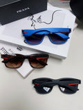 Prada Fashion Red Lens Sunglasses for Men & Women