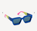 Louis Vuitton M96006 Square Blue Lens Sunglasses for Men & Women - 158159