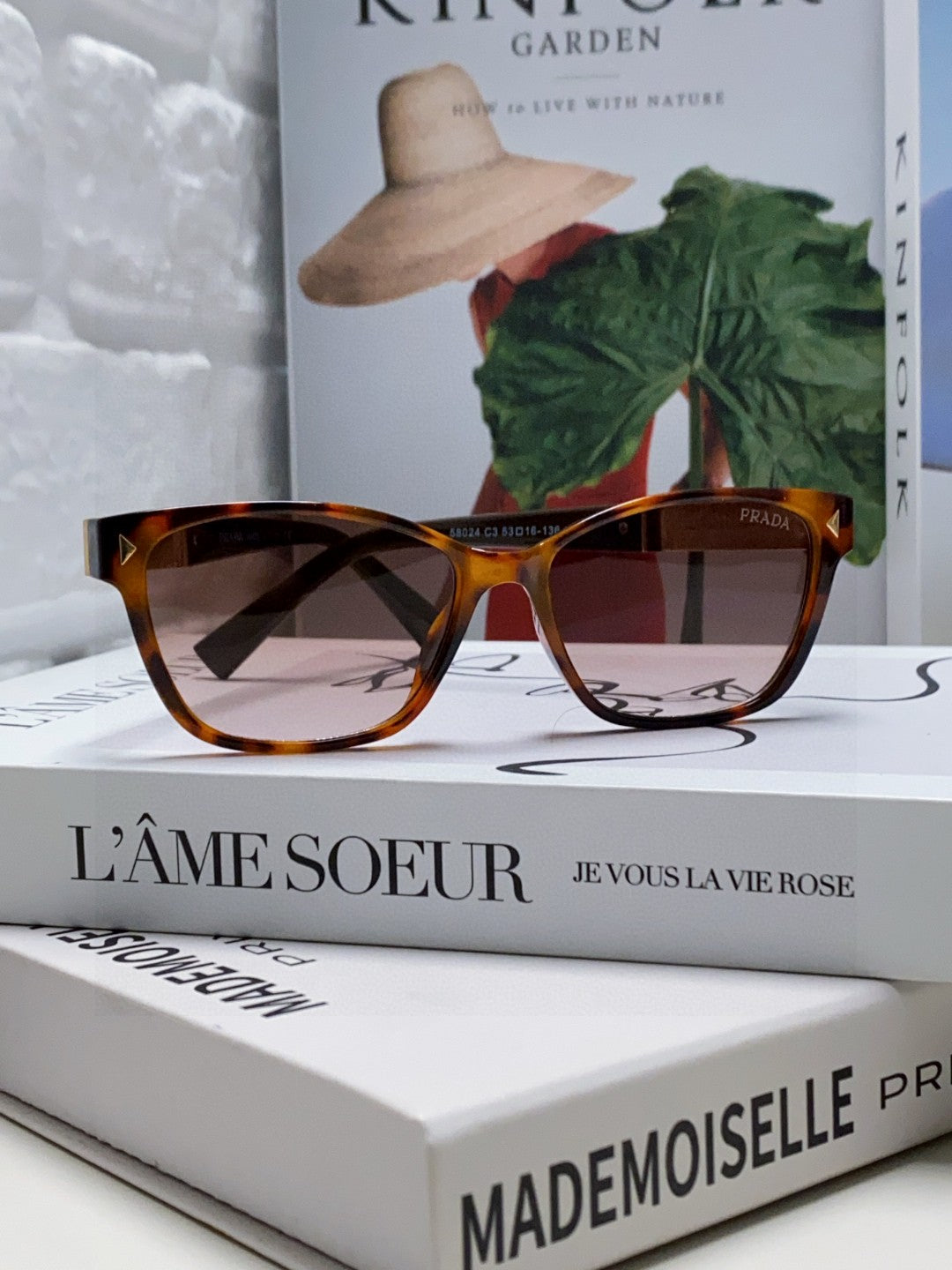 Prada Oversized Silver Lens Sunglasses for Men & Women - 449381