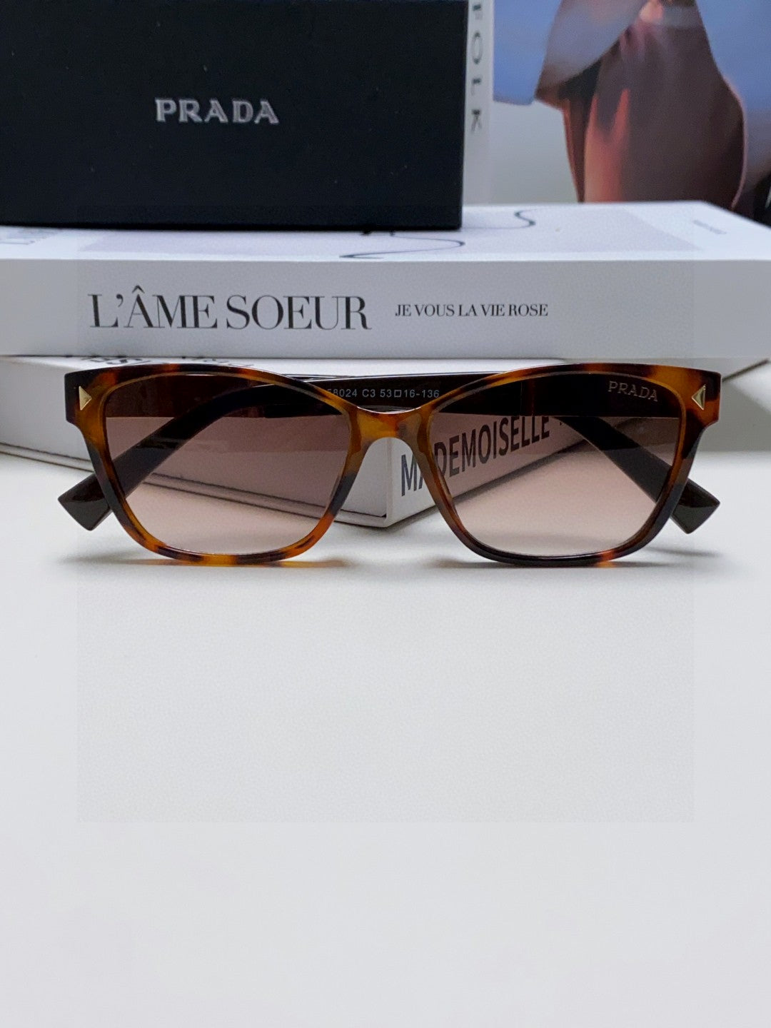 Prada Oversized Silver Lens Sunglasses for Men & Women - 449381 - detail image 6