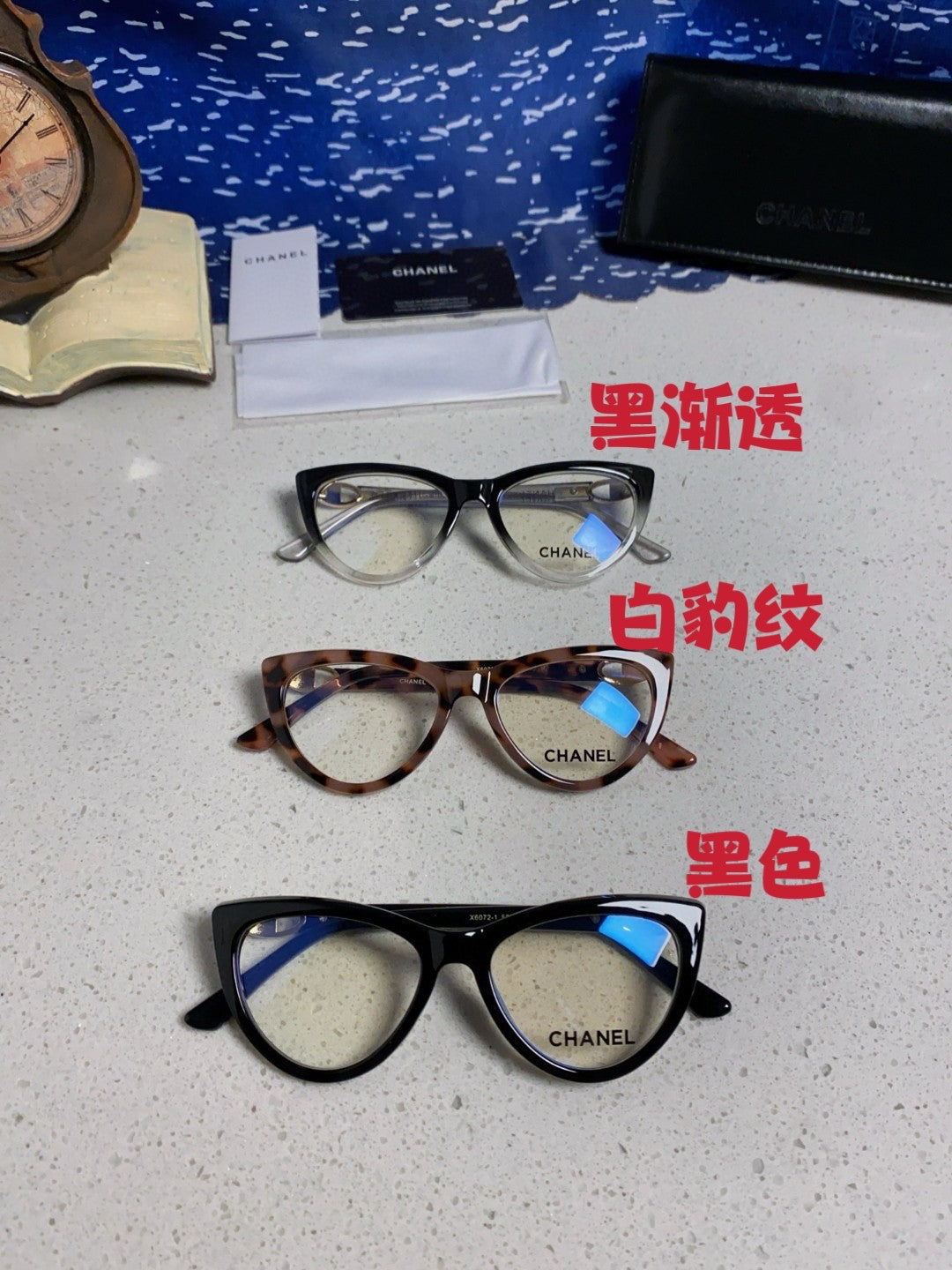 Chanel Cat-Eye Silver Lens Sunglasses for Men & Women - 398500 - detail image 12