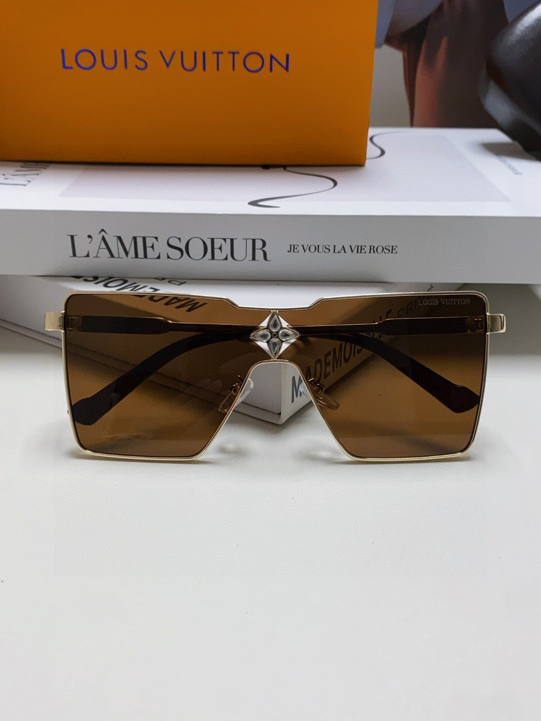 Louis Vuitton Z1700U Metal Fashion Brown Lens Sunglasses for Men & Wo - 448628 - detail image 6
