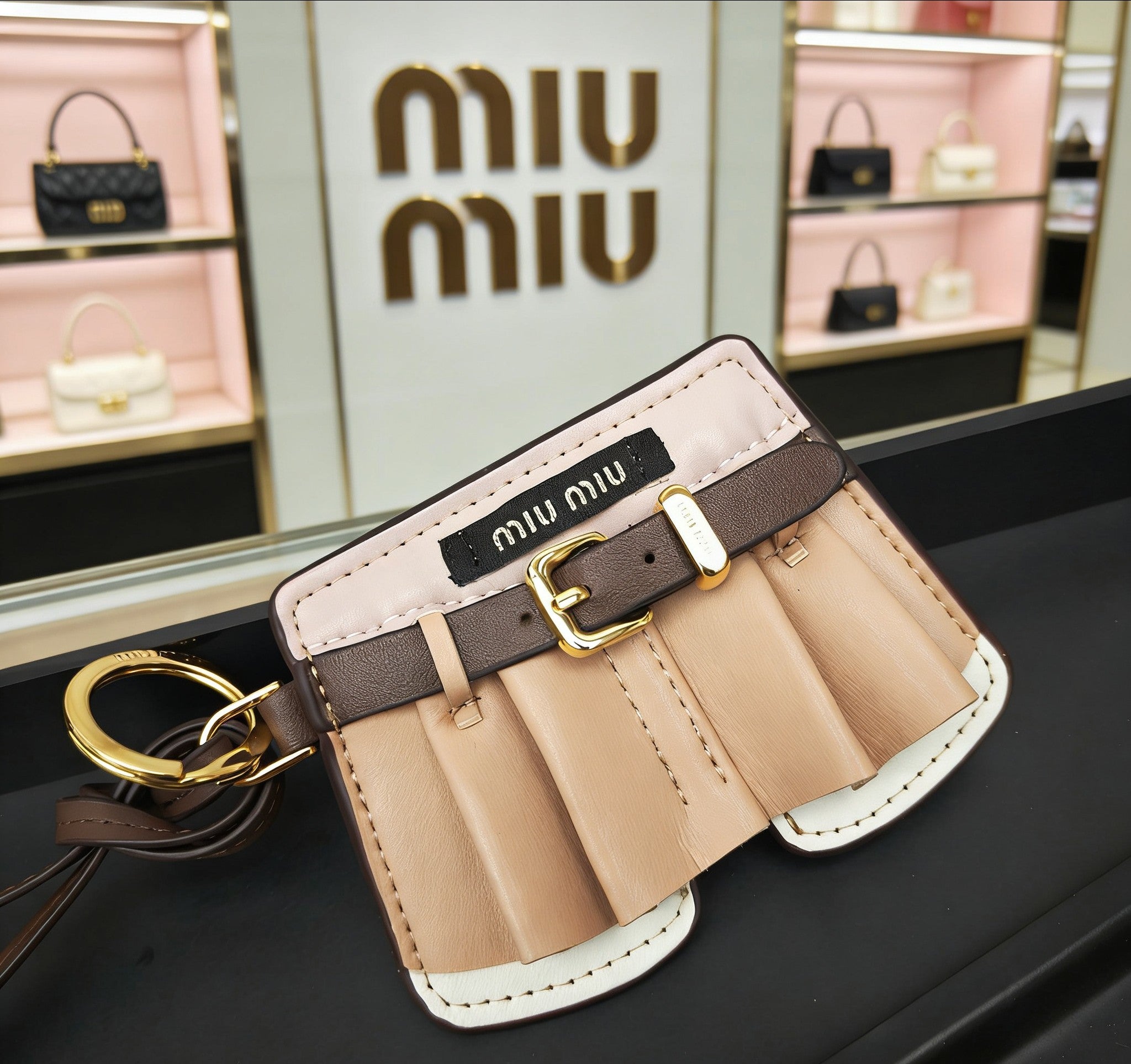 Miu Miu Fashion Black Lens Sunglasses for Men & Women - 372440 - detail image 3