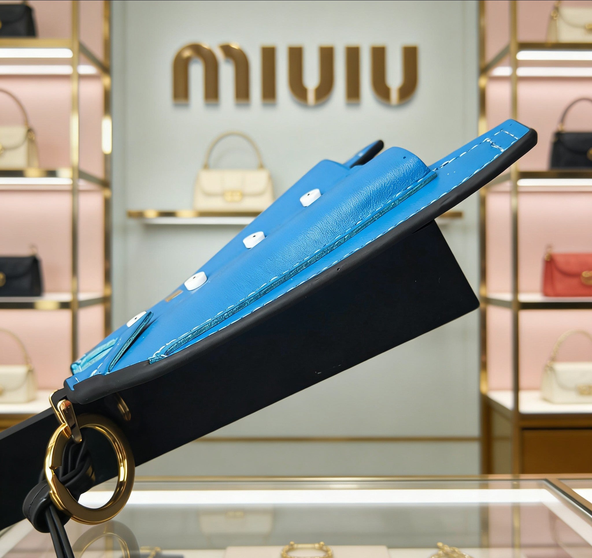 Miu Miu Fashion Black Lens Sunglasses for Men & Women - 372442 - detail image 4