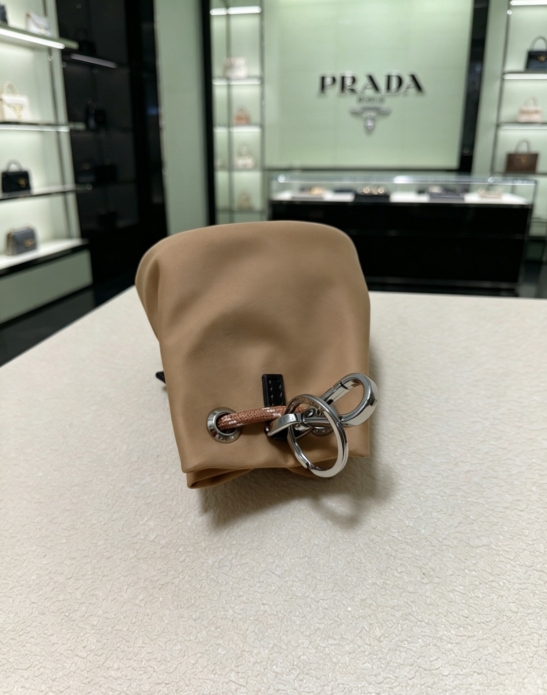 Prada F0008 Fashion Brown Lens Sunglasses for Men & Women - detail image 3