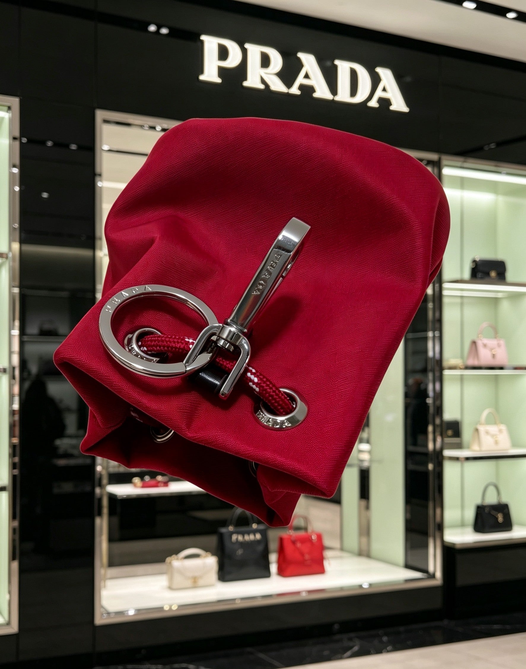 Prada F0008 Fashion Black Lens Sunglasses for Men & Women - 398939 - detail image 4