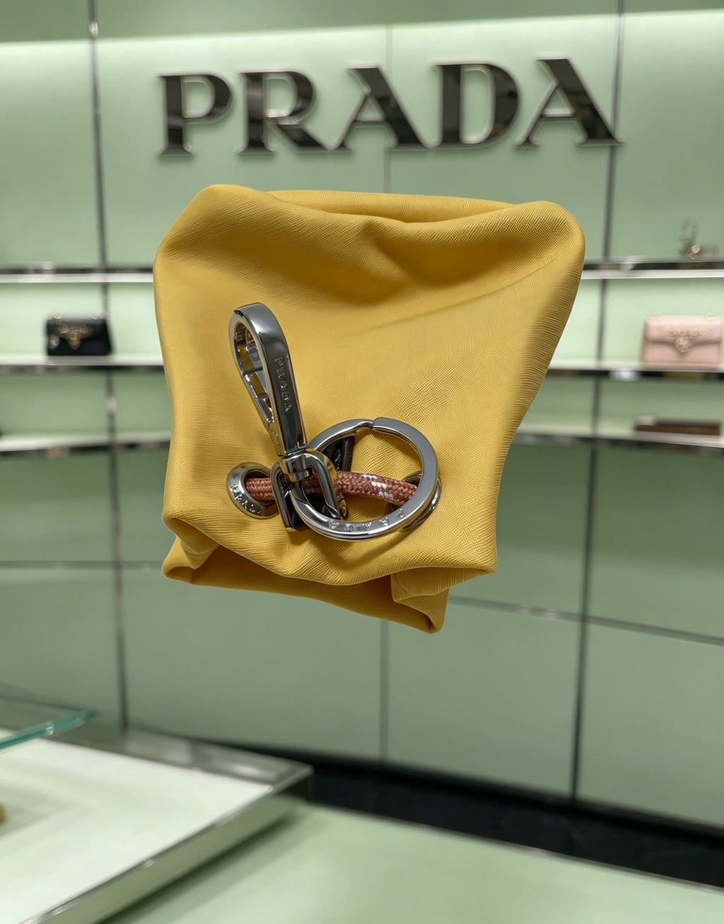 Prada F0008 Fashion Orange Lens Sunglasses for Men & Women - detail image 4
