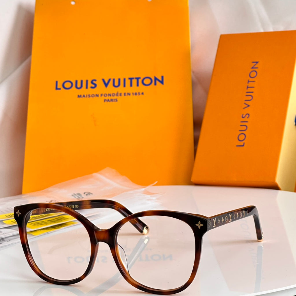 Louis Vuitton Z1657E Acetate Cat-Eye Orange Lens Sunglasses for Men & Women - detail image 2
