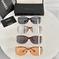Chanel Fashion Red Lens Sunglasses for Men & Women - 398460