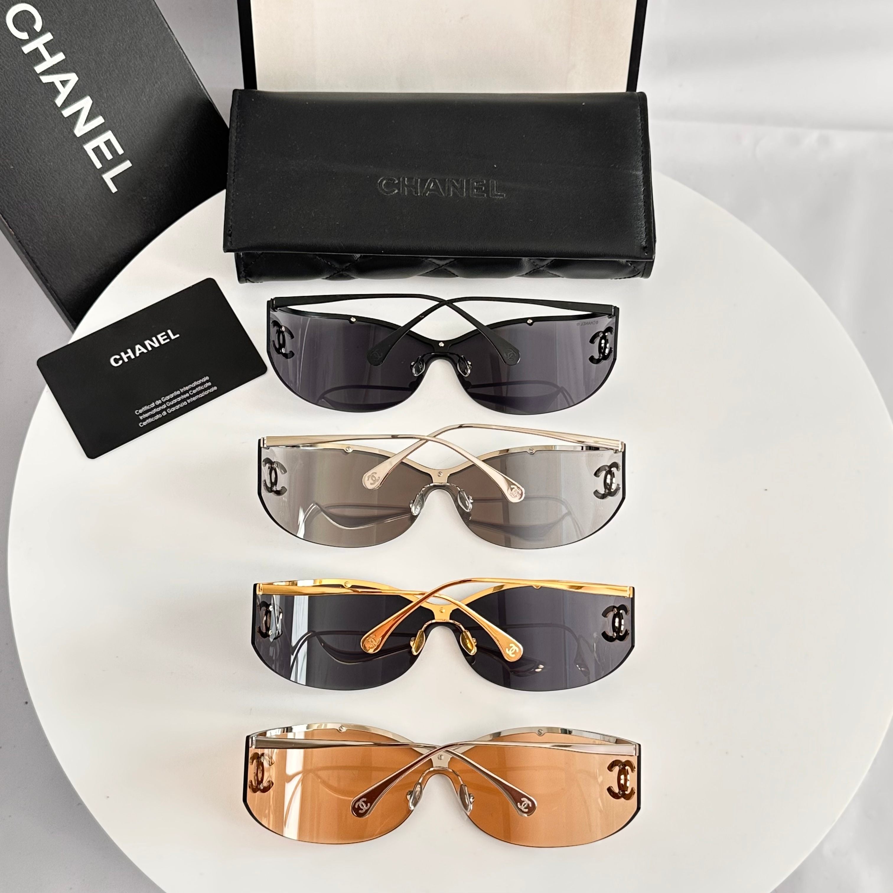Chanel Fashion Silver Lens Sunglasses for Men & Women - 398459 - detail image 7