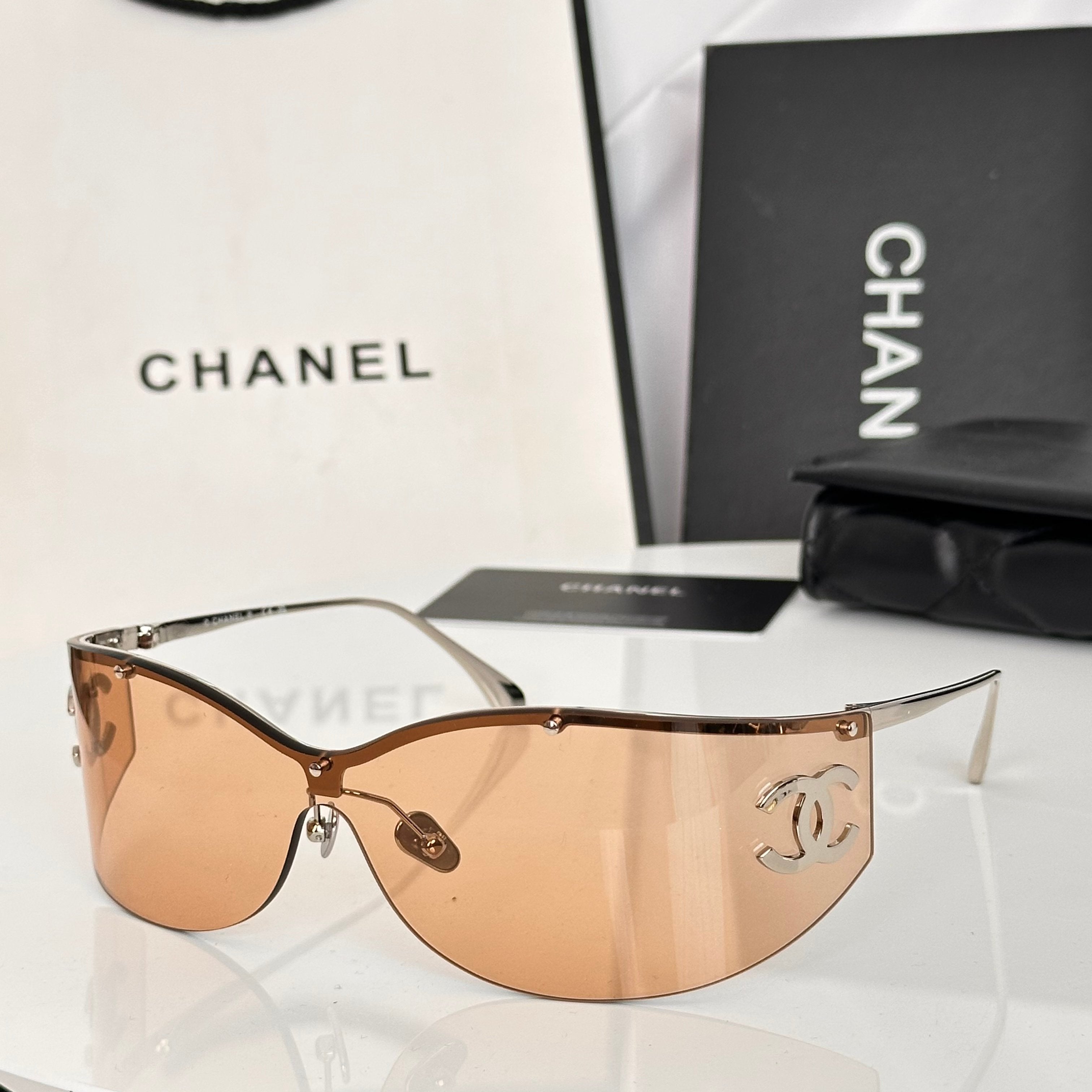 Chanel Fashion Silver Lens Sunglasses for Men & Women - 398459 - detail image 2