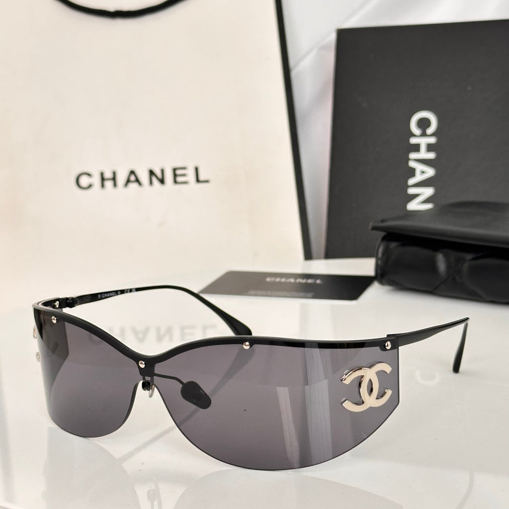 Chanel Fashion Silver Lens Sunglasses for Men & Women - 398459 - detail image 3