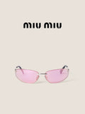 Miu Miu Fashion Pink Lens Sunglasses for Men & Women - 158588