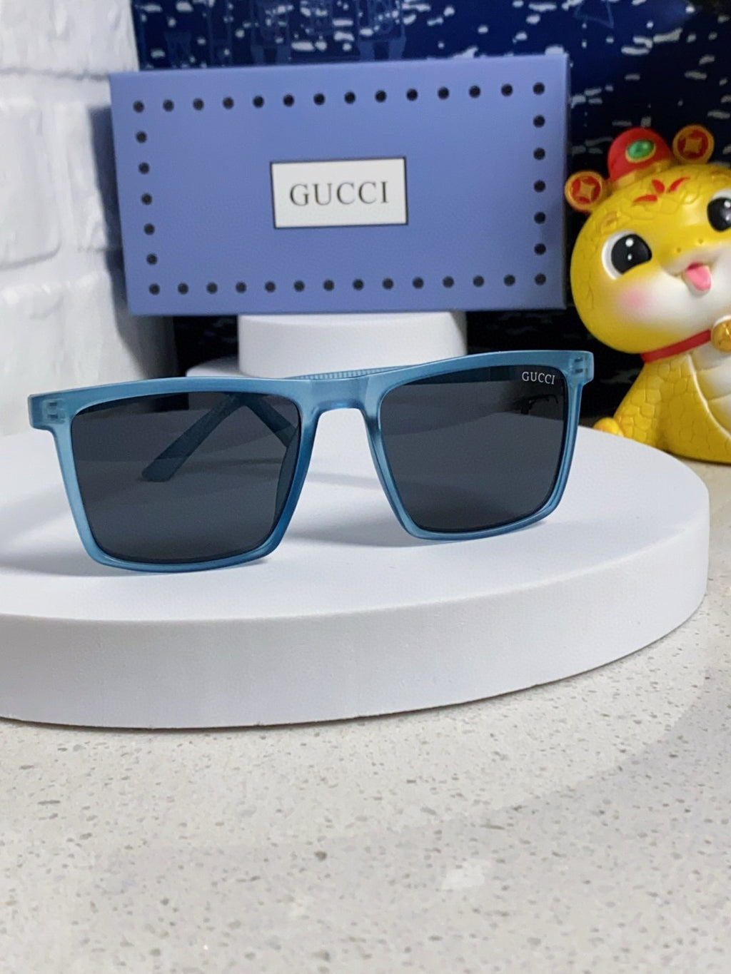 Gucci Polarized Fashion Blue Lens Sunglasses for Men & Women - 132291
