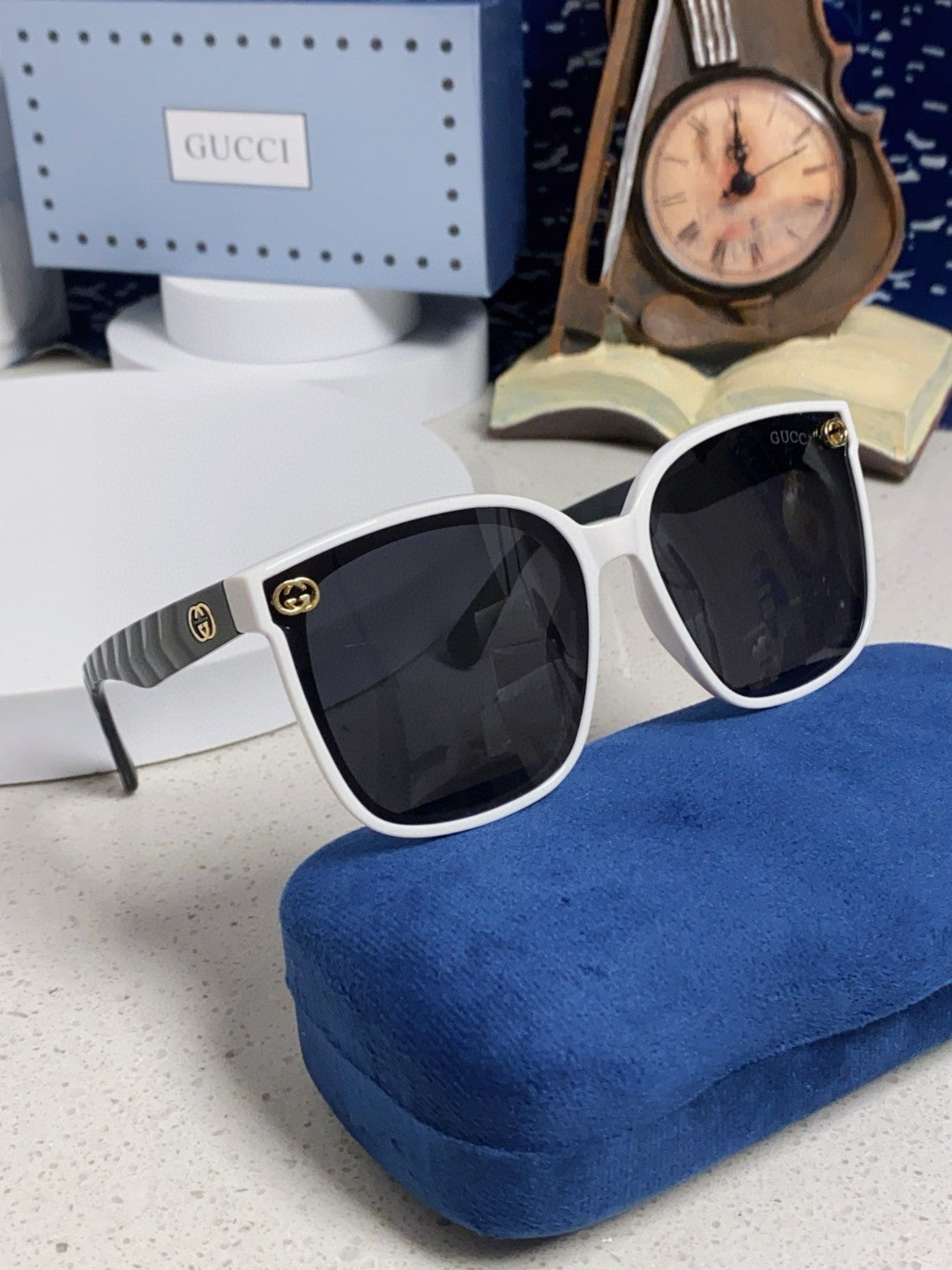 Gucci Fashion Silver Lens Sunglasses for Women - detail image 10