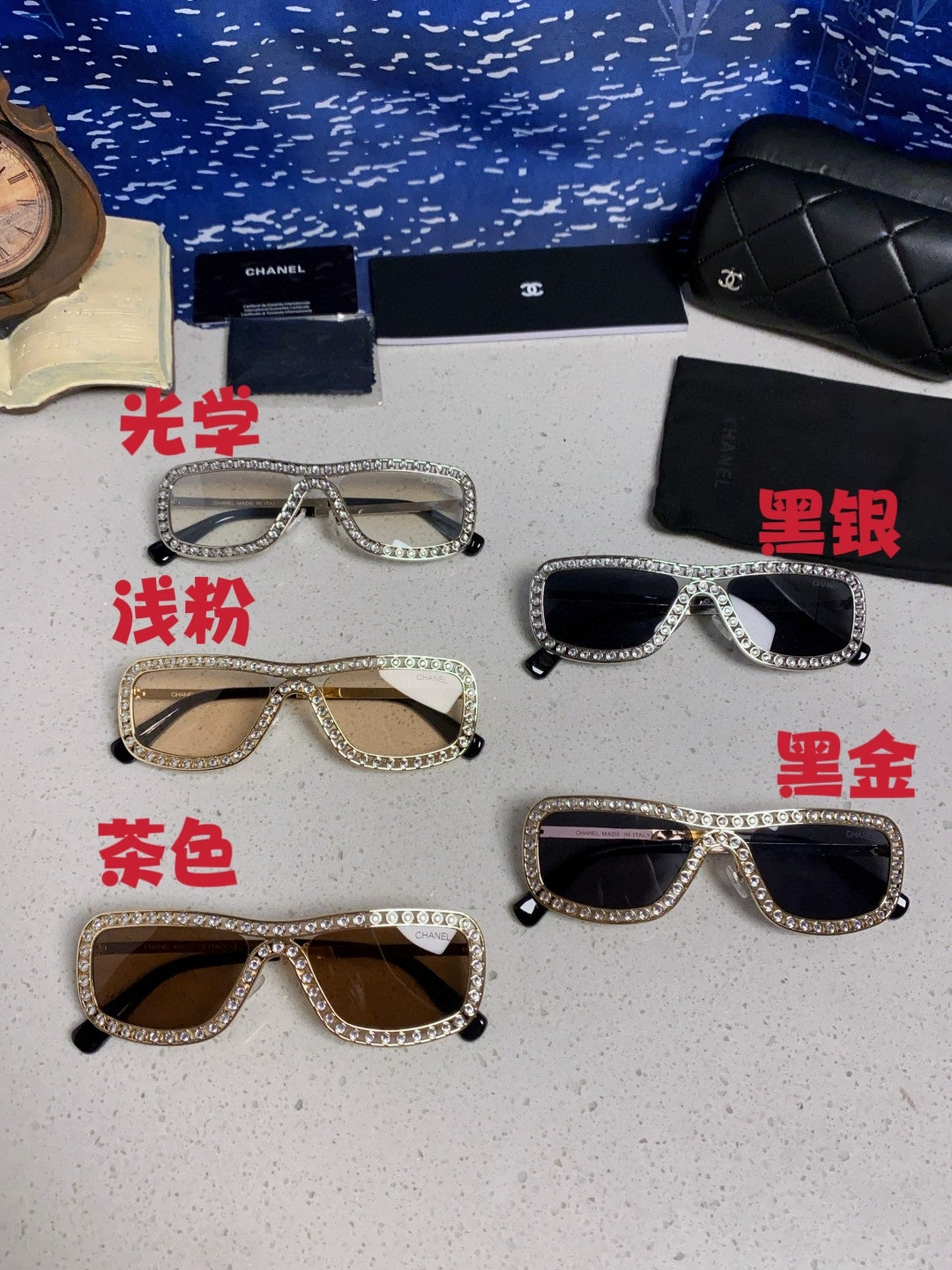 Chanel Metal Fashion Brown Lens Sunglasses for Men & Women - 358002 - detail image 12