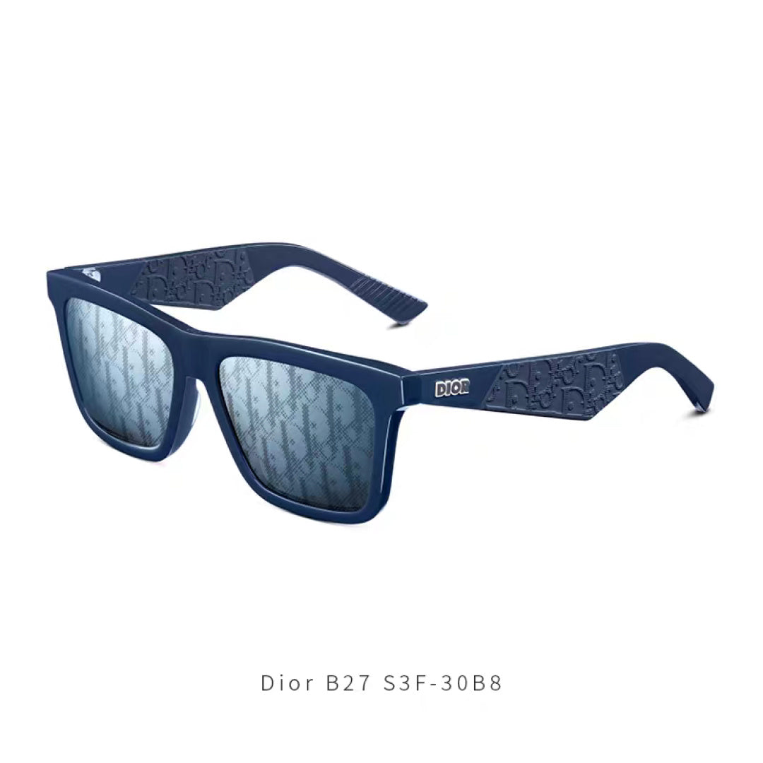 Dior Square Black Lens Sunglasses for Men & Women - 465233
