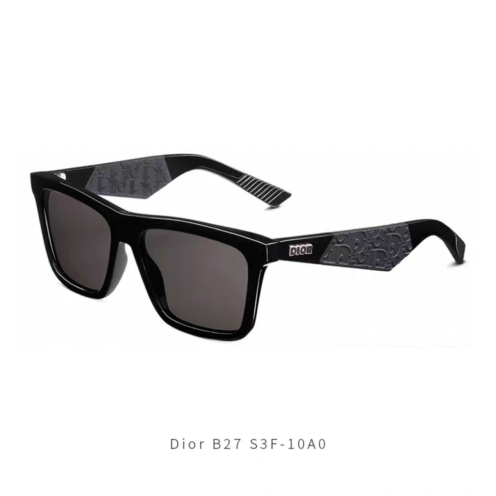 Dior Square Gold Lens Sunglasses for Men & Women