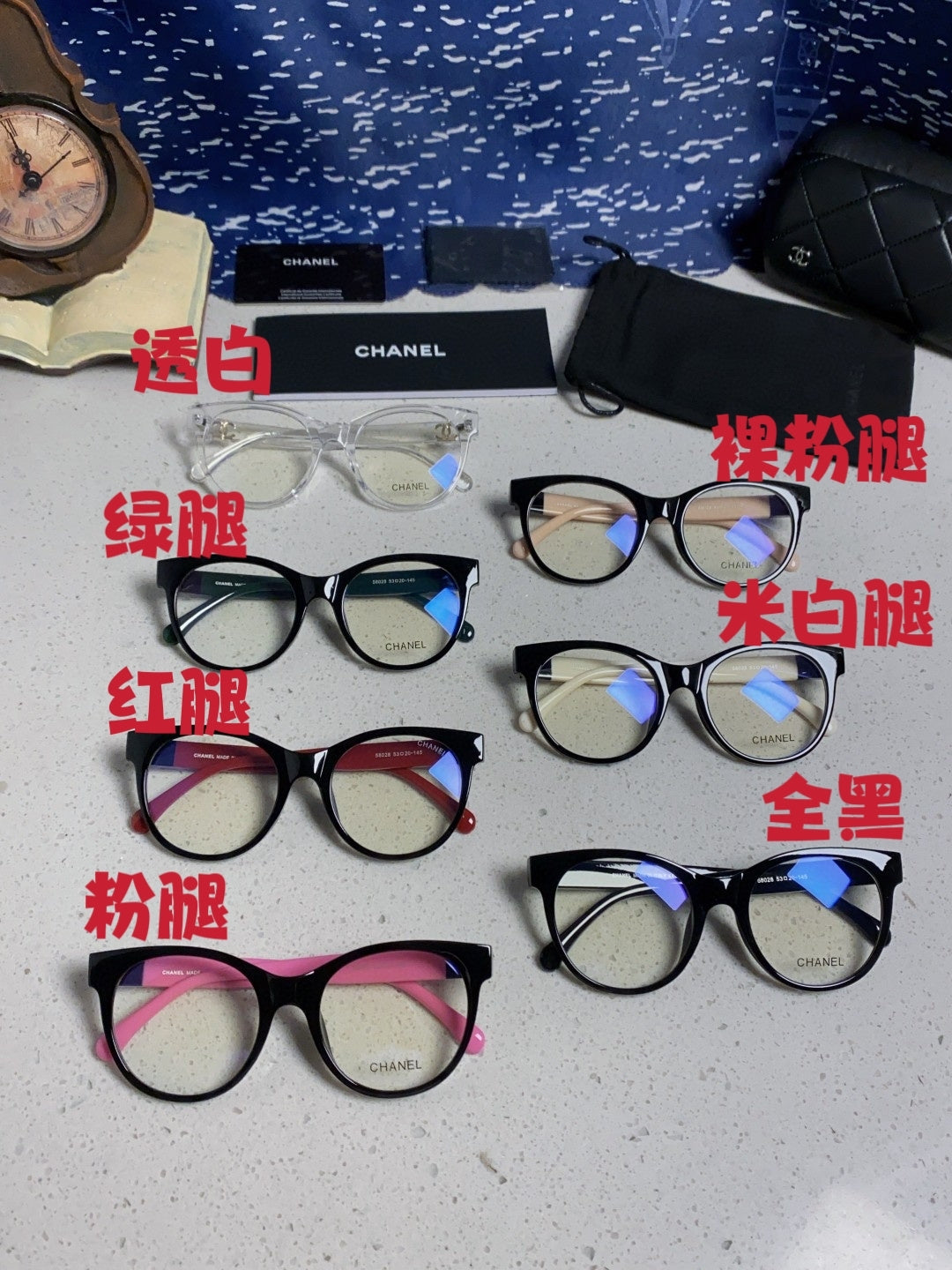 Chanel Fashion Silver Lens Sunglasses for Women - 415187 - detail image 12