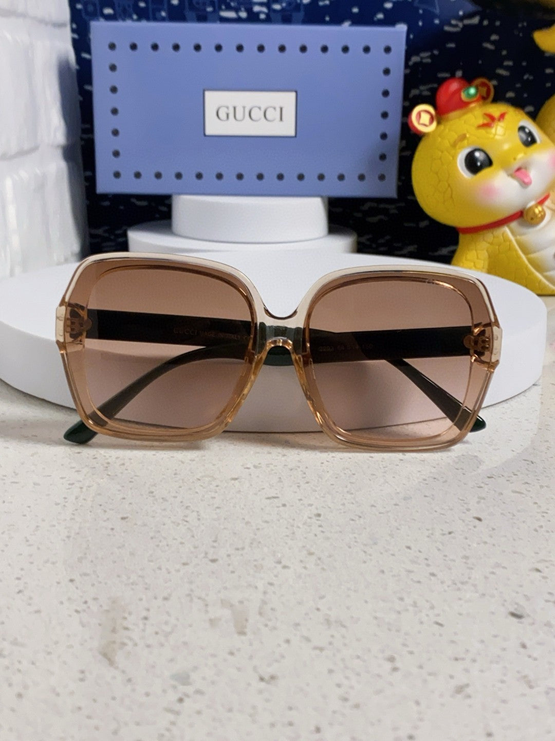 Gucci Fashion Brown Lens Sunglasses for Men & Women - 398364 - detail image 9