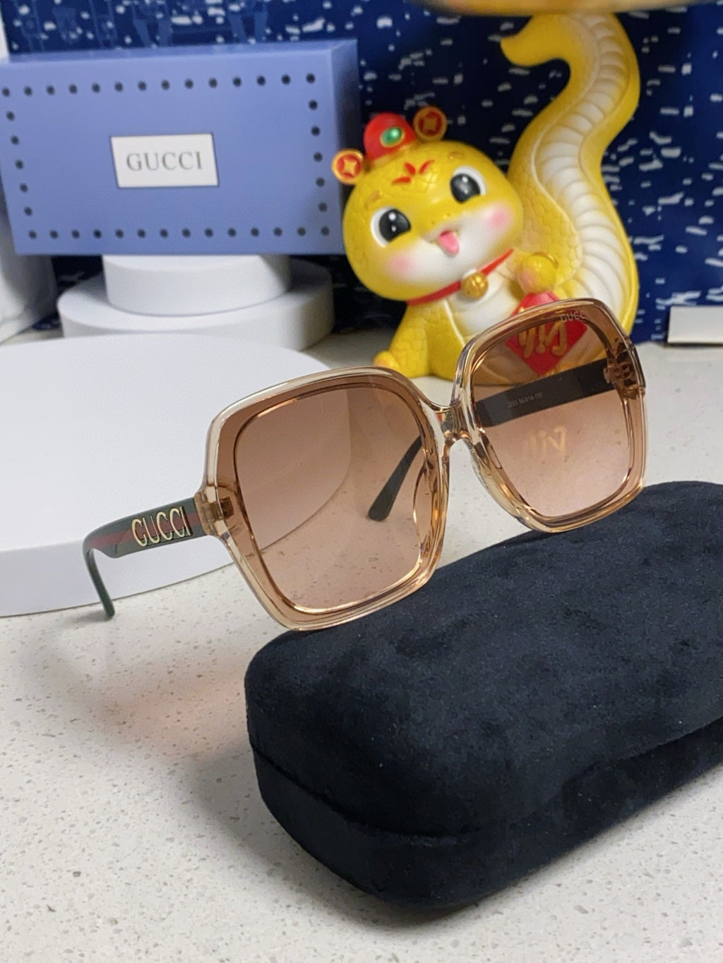 Gucci Fashion Brown Lens Sunglasses for Men & Women - 398364 - detail image 10