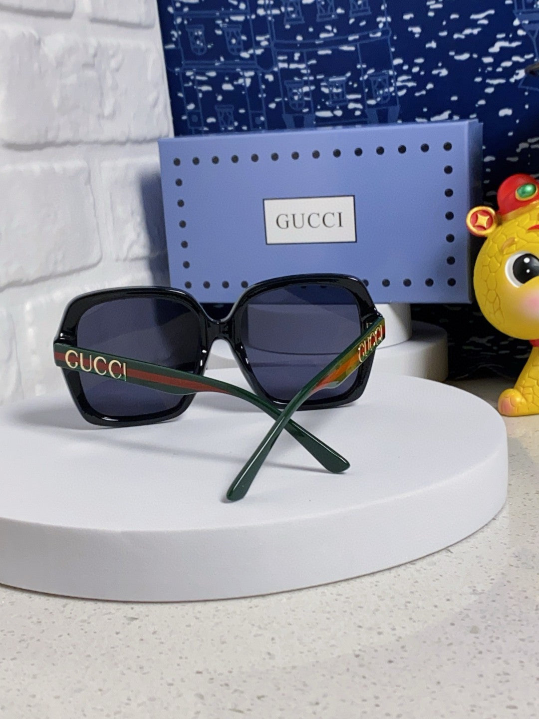 Gucci Fashion Silver Lens Sunglasses for Men & Women - 398367 - detail image 3