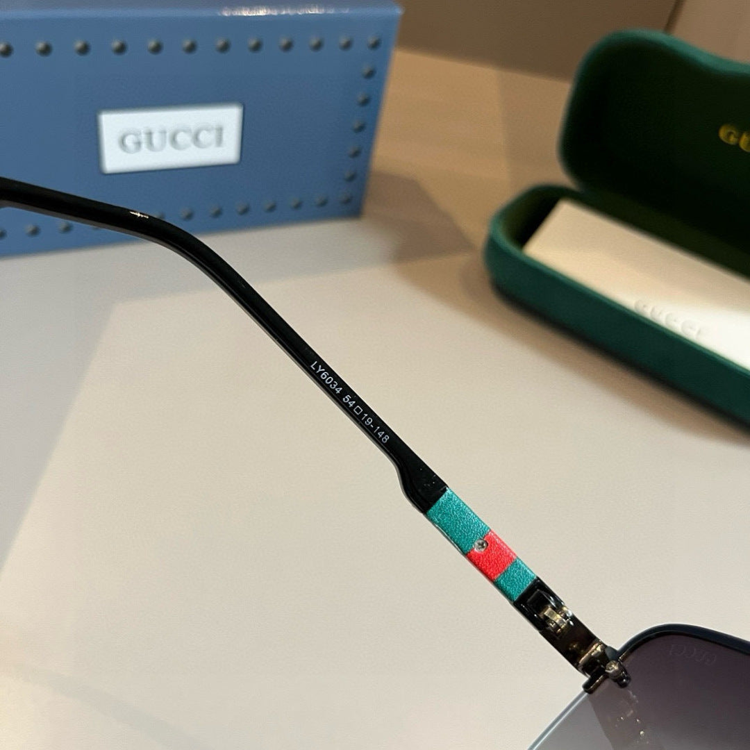 Chanel Oversized Brown Lens Sunglasses for Men - detail image 7